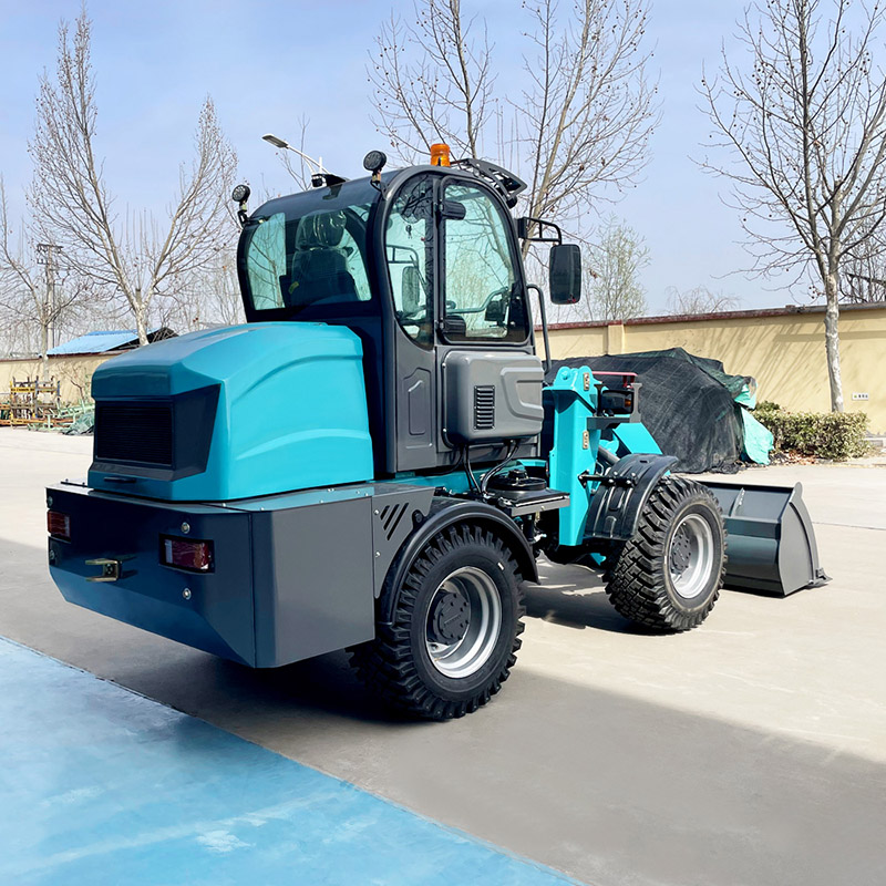 Chargeuse sur pneus robuste