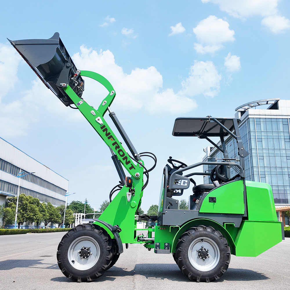 Chargeuse sur pneus électrique