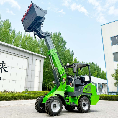 Chargeur frontal électrique pour tracteur de jardin