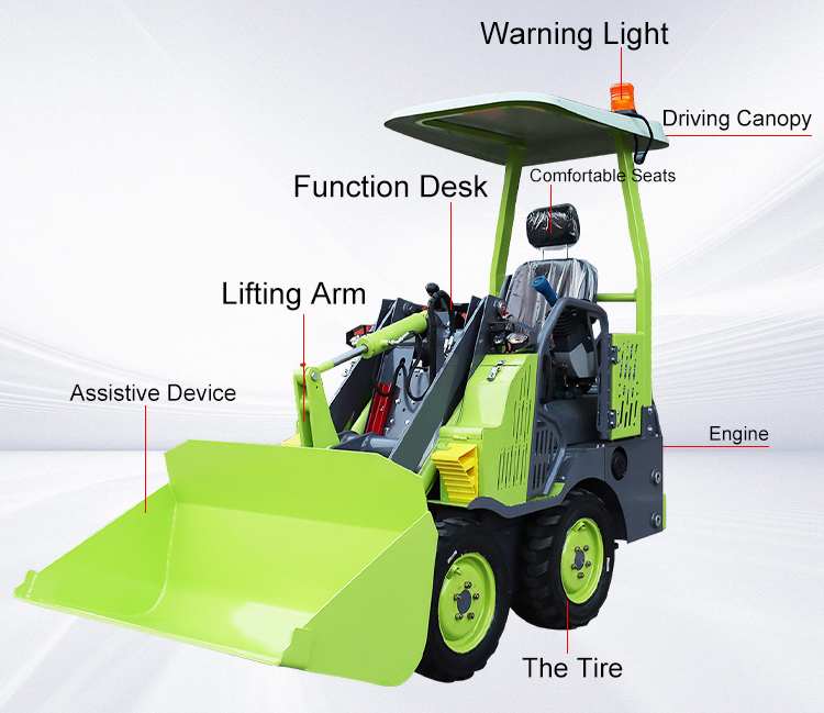 Mini chargeuse sur pneus