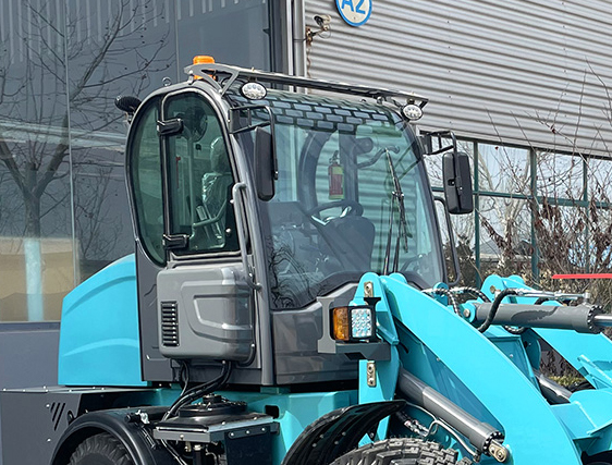 Chargeuse sur pneus robuste