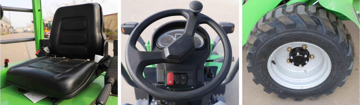 Chargeuse sur pneus compacte