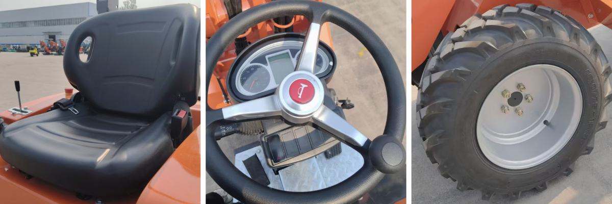 Chargeuse sur pneus compacte