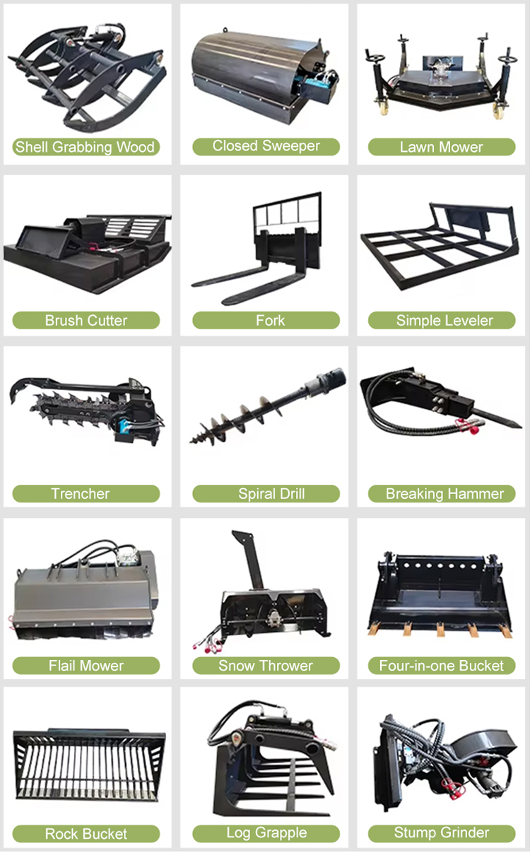 Mini chargeuse sur pneus électrique Mini chargeuse sur pneus électrique