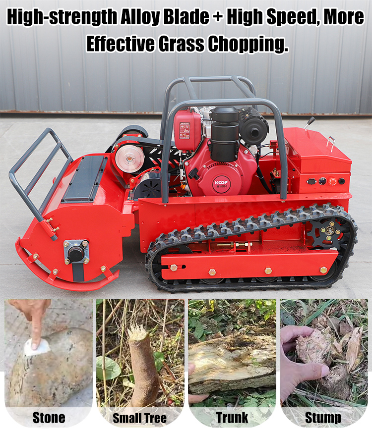 Tondeuse à gazon télécommandée