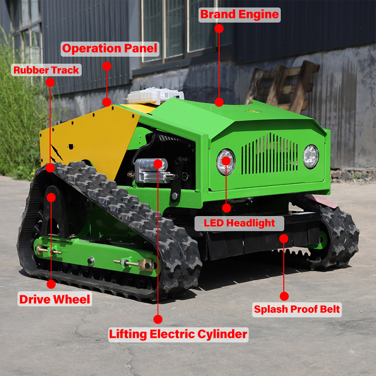 Débroussailleuse télécommandée Débroussailleuse télécommandée