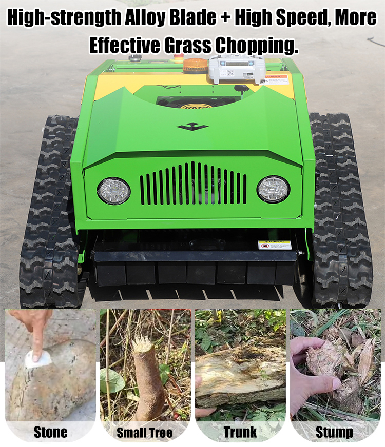 Débroussailleuse télécommandée Débroussailleuse télécommandée