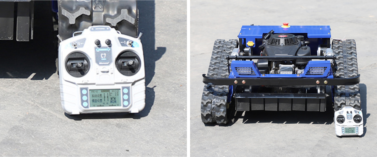 Tondeuse à pente télécommandée Tondeuse à pente télécommandée