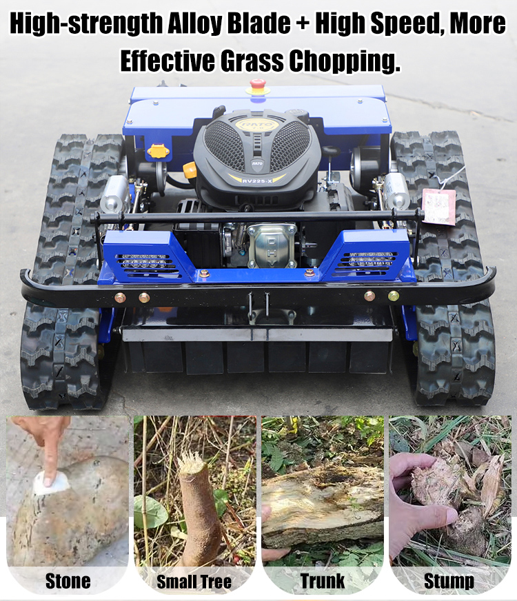 Tondeuse à pente télécommandée Tondeuse à pente télécommandée