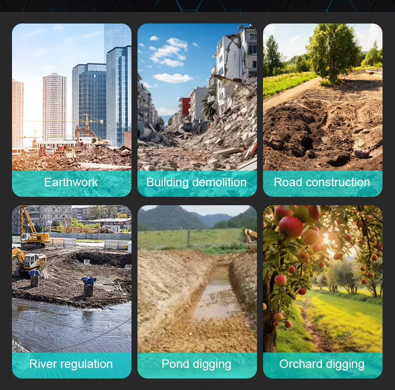 Excavatrice de 1,2 tonne