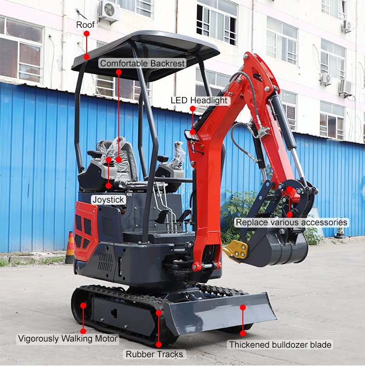 Excavatrice de 1,5 tonne