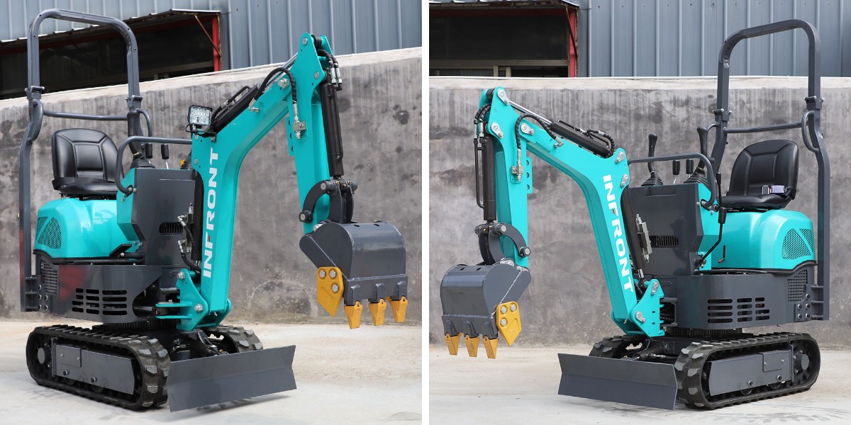 Excavatrice de 0,8 tonne