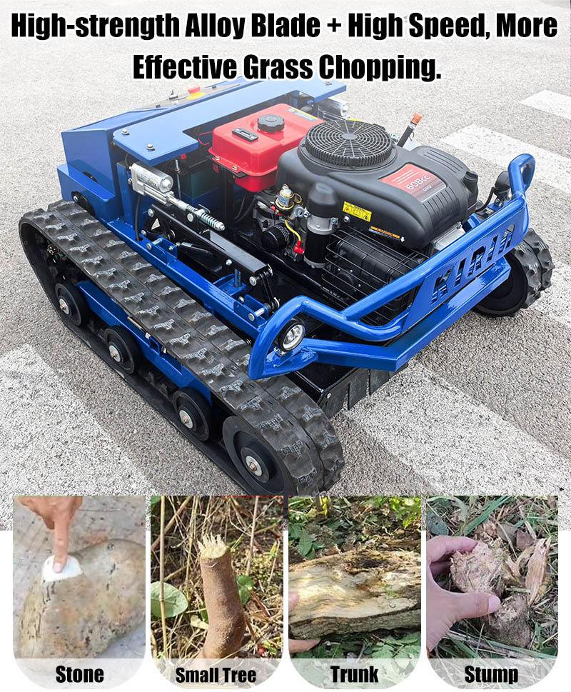 Tondeuses à rayon de braquage zéro