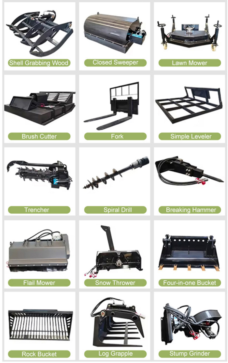 Chargeur frontal électrique pour tracteur de jardin