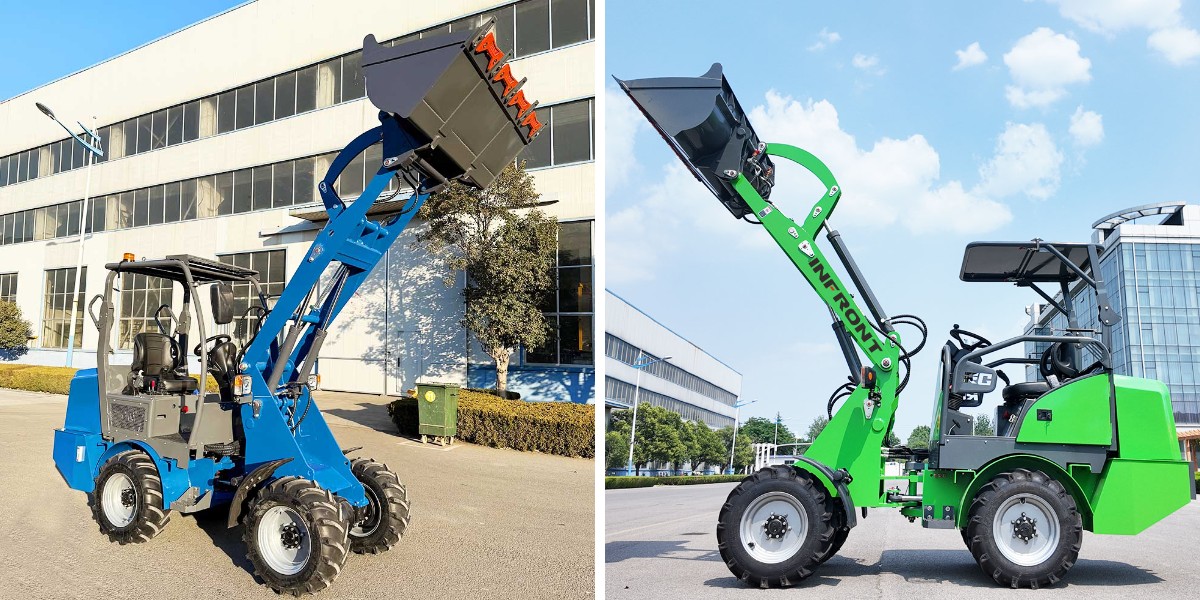 Chargeuse sur pneus électrique