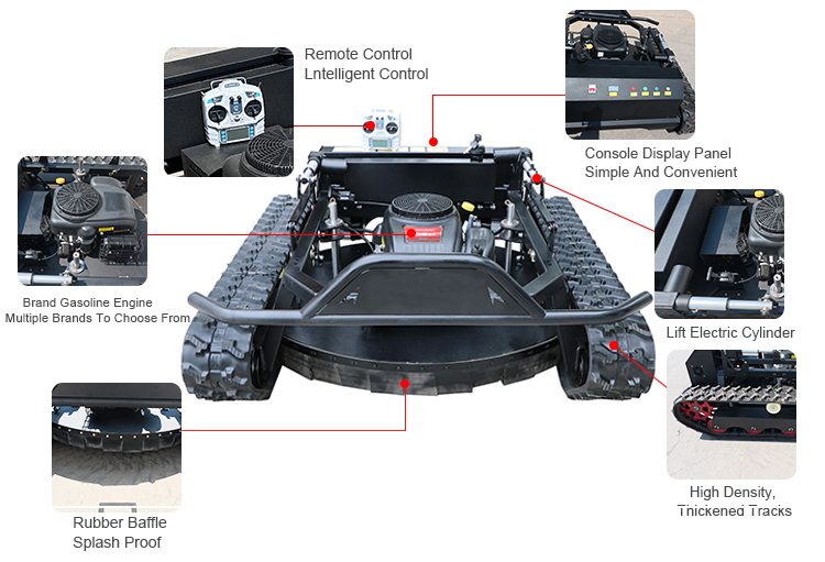 Tondeuse télécommandée