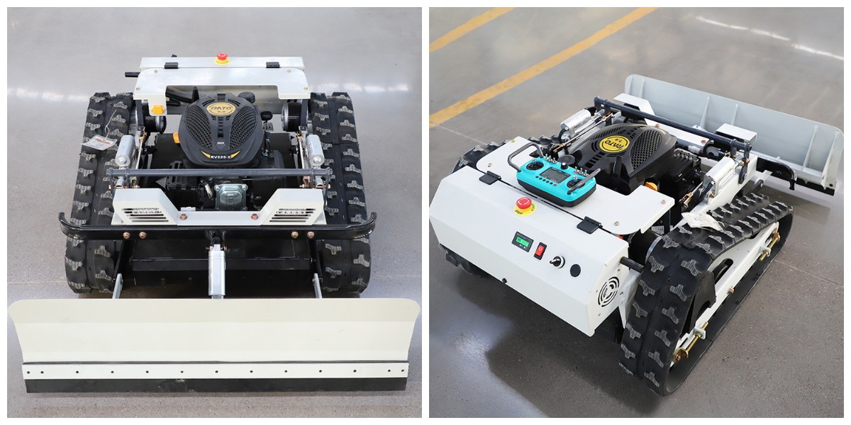 Petites tondeuses à rayon de braquage zéro