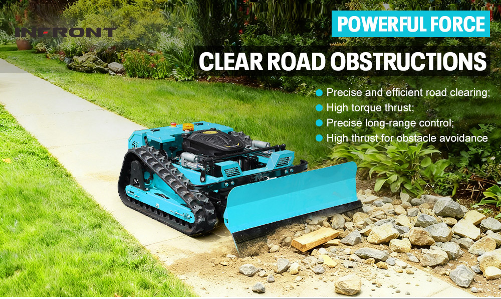 Petites tondeuses à rayon de braquage zéro