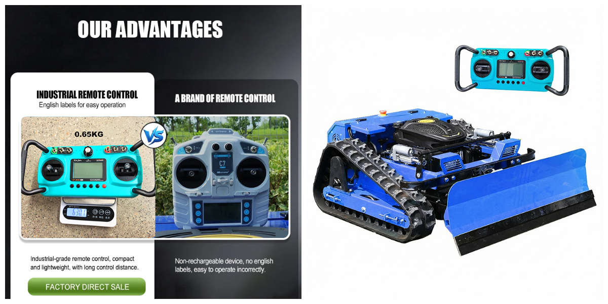 tondeuses à rayon de braquage zéro