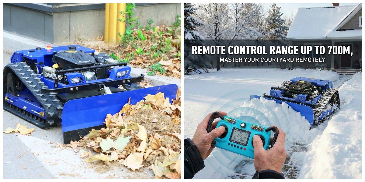 tondeuses à rayon de braquage zéro