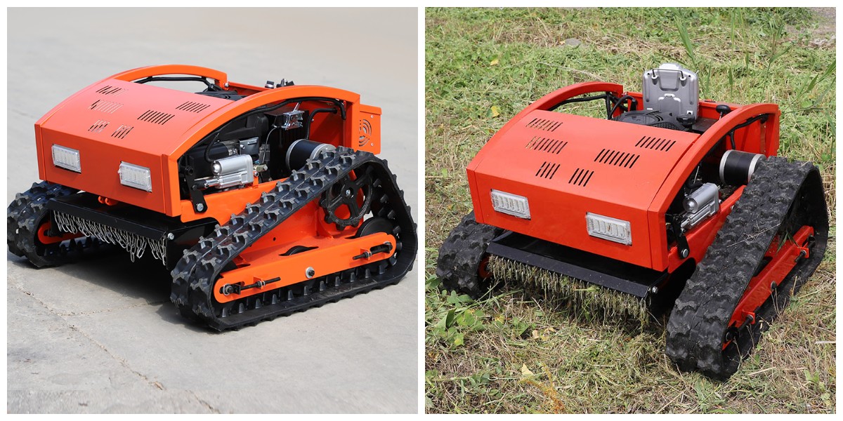 Tondeuse à gazon à rayon de braquage zéro